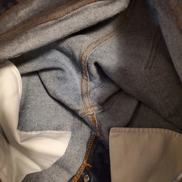 Acne Studios Denim Town STR RW. Dark blue. Faded. Men 32, inseam 26". - Picture 8 of 11